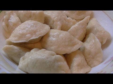 How to cook dough for dumplings with potatoes and cottage cheese