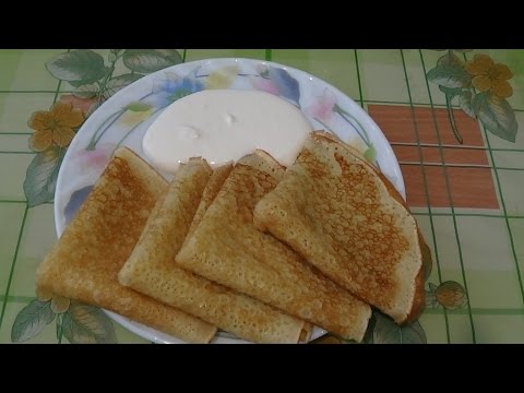 Công thức bánh kefir mỏng và dày