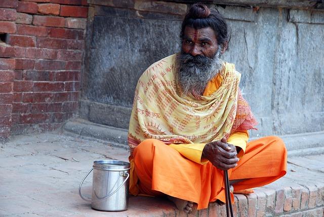 Real yogi from Nepal