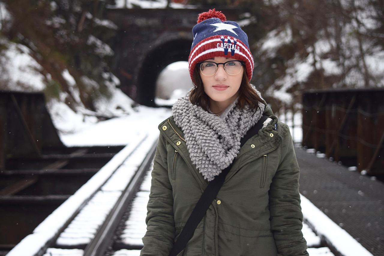 Fashionable knitted hat