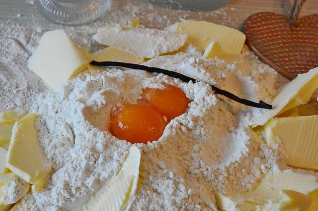 Mixing batter for sausages