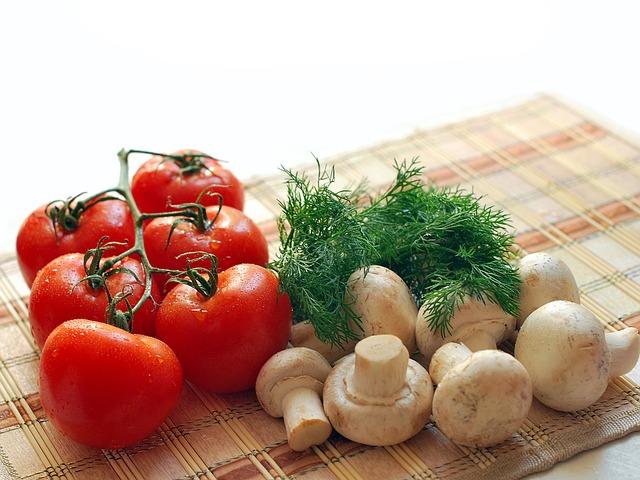 Photo of champignons on a cutting board